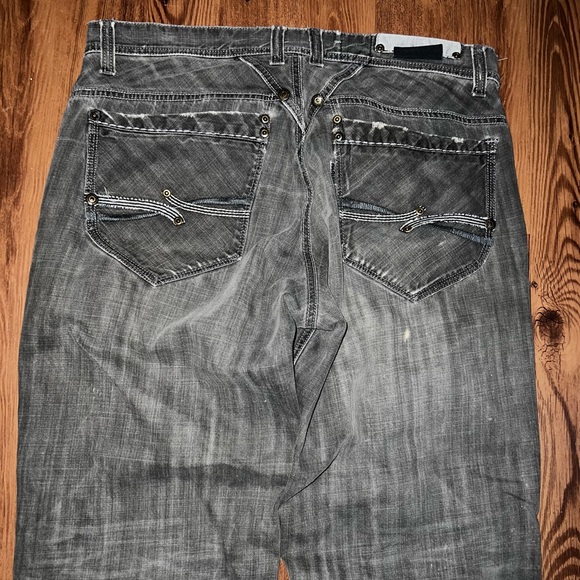 y2k Perish Nation baggy jeans tagged 38 but but like 36 - Picture 3 of 10